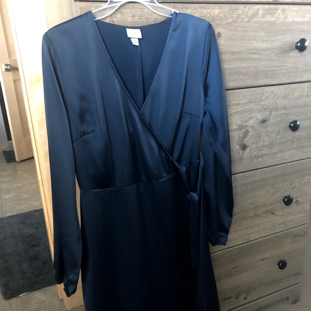 A new day Navy Wrap Dress